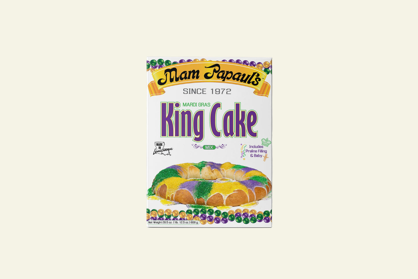 King Cake 2pk FREE SHIPPING!