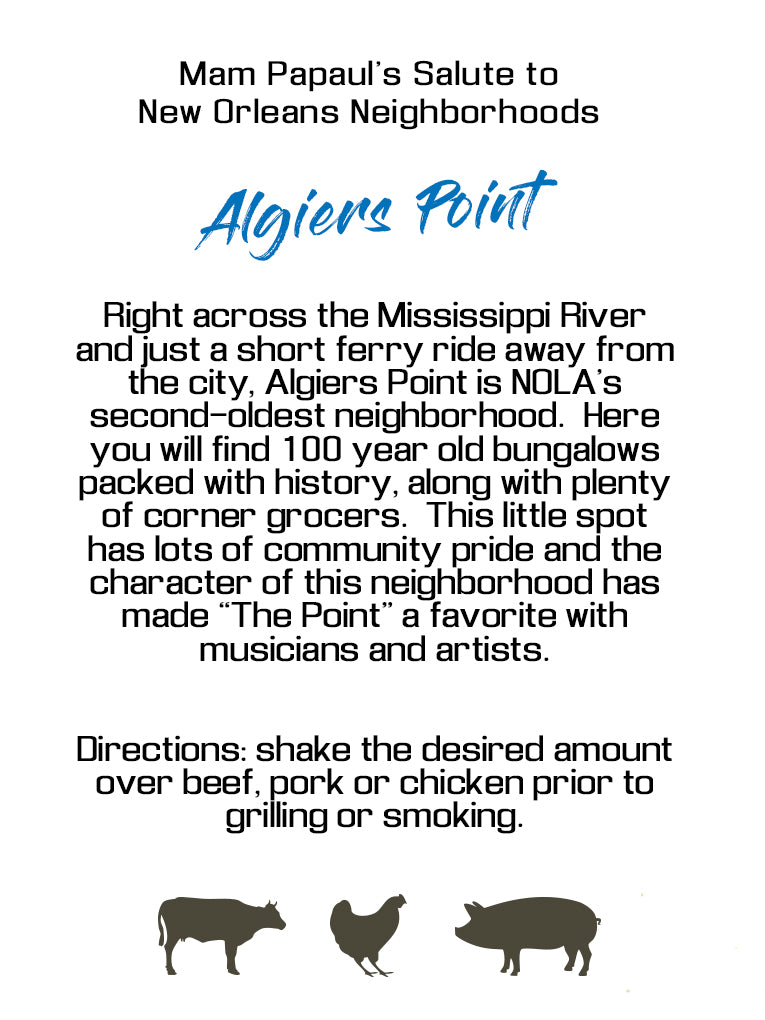 Algiers Point Sweet BBQ Rub