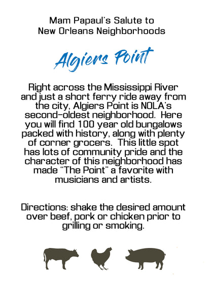 Algiers Point Sweet BBQ Rub