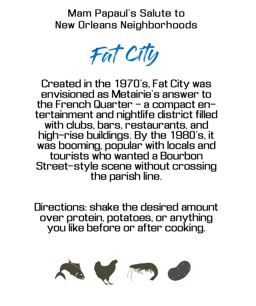 Fat City Salt, Pepper, Garlic