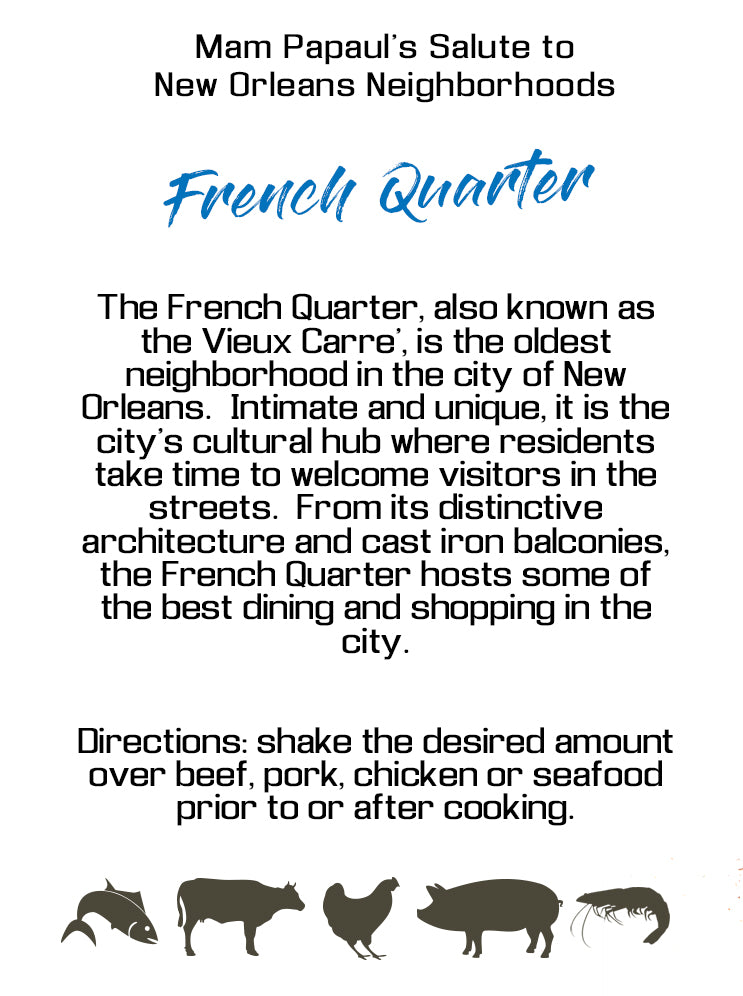 French Quarter Creole Seasoning