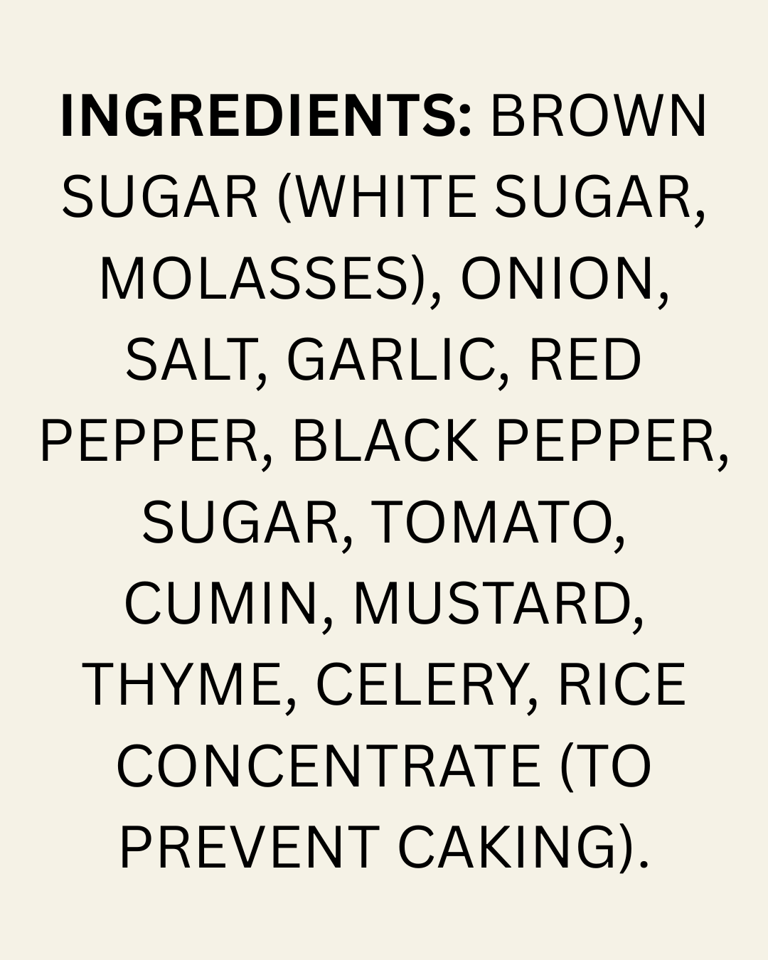 Algiers Point Sweet BBQ Rub