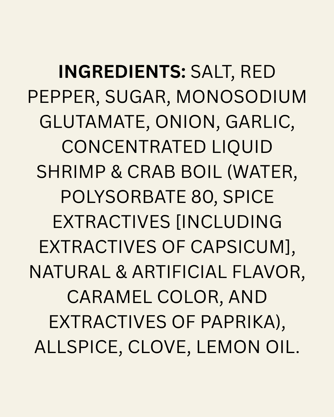 LA Cajun Seafood Boil