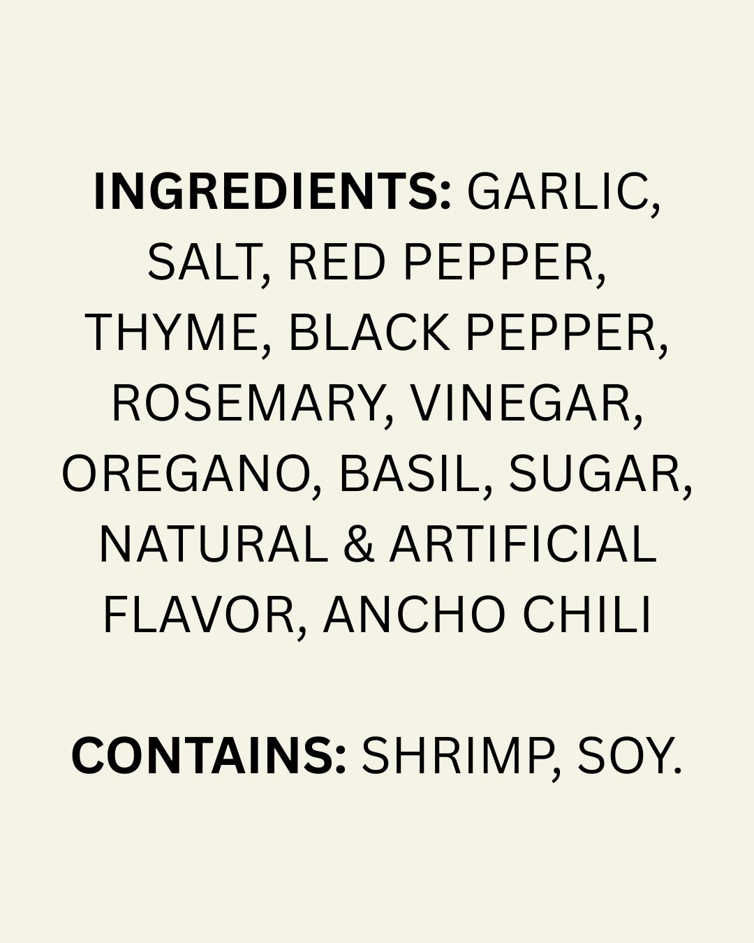 BBQ Shrimp Mix