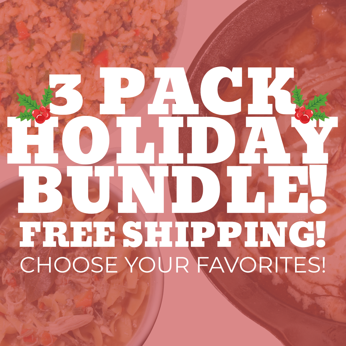 3 Pack Holiday Bundle!