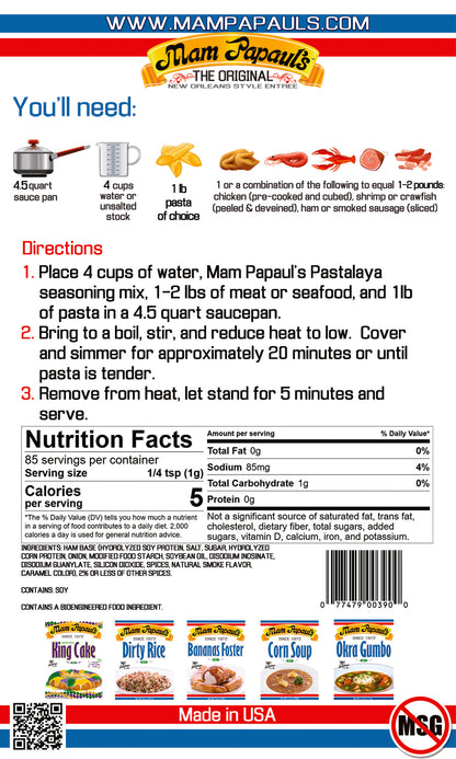 Pastalaya Seasoning Eco Pack